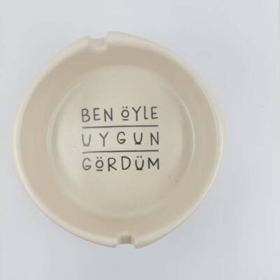 BEN ÖYLE UYGUN GÖRDÜM-YUVARLAK KÜLLÜK - TRANSPARAN GÖVDE - 1