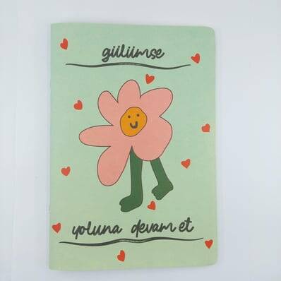 GÜLÜMSE YOLUNA DEVAM ET-DOKULU DEFTER - TEKLİ - 1