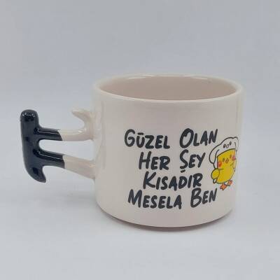 GÜZEL OLAN HER ŞEY KISADIR - Pİ KUPA - SİYAH SAP - 1