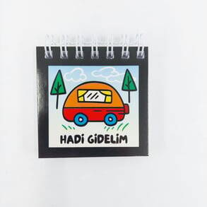 HADİ GİDELİM DODDLE-MAGNETLİ DEFTER - TEKLİ - 1