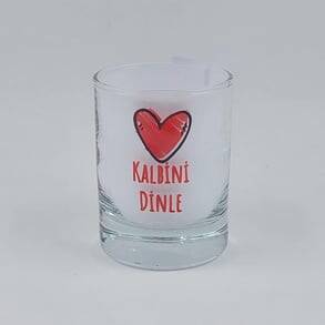 KALBİNİ DİNLE-SHOT BARDAĞI - ŞEFFAF - 1