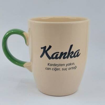 KANKA - OVAL KUPA - YEŞİL SAP - 1