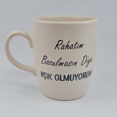 RAHATIM BOZULMASIN DİYE - OVAL KUPA - TRANSPARAN SAP - 1